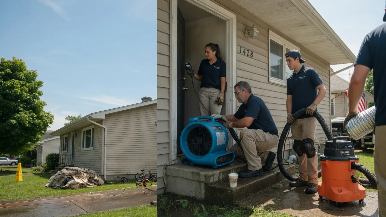 Water Damage Restoration in Zanesfield, OH near me
